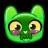 Стикерпак Набор стикеров Toxic cat