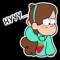 Стикеры Набор стикеров Gravity Falls в MAX