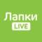 Канал Лапки LIVE в MAX