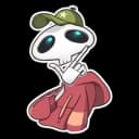 Стикеры Набор стикеров Skeleton в MAX