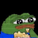 Стикеры Набор стикеров Pepe-frog в MAX
