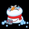 Стикерпак Набор стикеров Снеговиктор