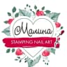 MAX-канал Стемпинг "Малина" дизайн ногтей