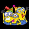 Стикерпак Набор стикеров Minions
